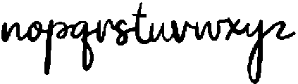 CSSorayaDrawn-Regular otf (400) Font LOWERCASE