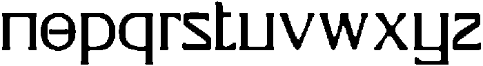 CSSpokaneDrawn-Regular otf (400) Font LOWERCASE
