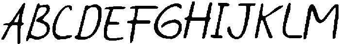 CSStacyDrawn-Regular otf (400) Font UPPERCASE