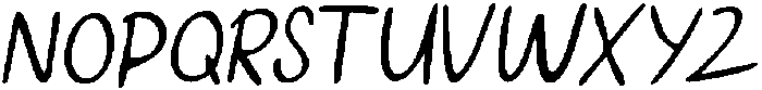 CSStacyDrawn-Regular otf (400) Font UPPERCASE