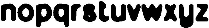 CSStalkerDrawn-Regular otf (400) Font LOWERCASE
