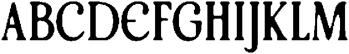 CSSterlingDrawn-Regular otf (400) Font UPPERCASE