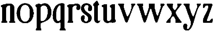 CSSterlingDrawn-Regular otf (400) Font LOWERCASE