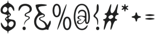 CSSublimeDrawn-Regular otf (400) Font OTHER CHARS