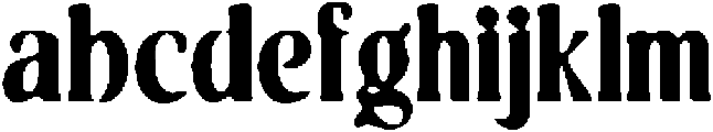 CSSusanDrawn-Regular otf (400) Font LOWERCASE