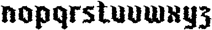 CSTornadoDrawn-Regular otf (400) Font LOWERCASE