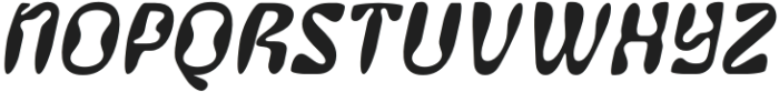 CSTropicaDrawn-Italic otf (400) Font UPPERCASE