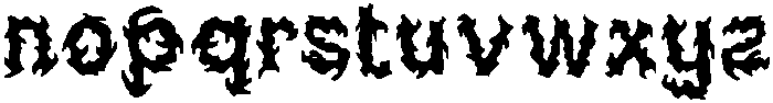 CSVampireDrawn-Regular otf (400) Font LOWERCASE
