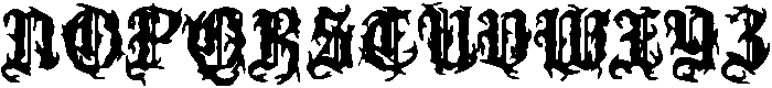 CSVardenDrawn-Regular otf (400) Font UPPERCASE