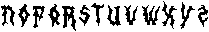 CSVenomDrawn-Regular otf (400) Font UPPERCASE