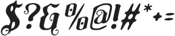 CSVerityDrawn-Italic otf (400) Font OTHER CHARS