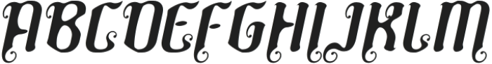 CSVerityDrawn-Italic otf (400) Font UPPERCASE
