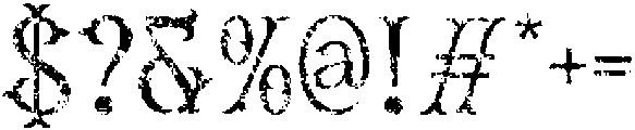 CSViseryStamp-Regular otf (400) Font OTHER CHARS