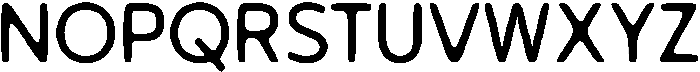 CSVolatileDrawn-Regular otf (400) Font UPPERCASE