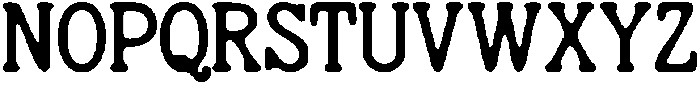 CSWagnerDrawn-Regular otf (400) Font UPPERCASE