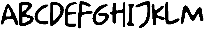 CSWantageDrawn-Regular otf (400) Font UPPERCASE