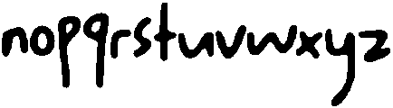 CSWantageDrawn-Regular otf (400) Font LOWERCASE