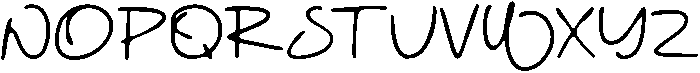 CSWardineDrawn-Regular otf (400) Font UPPERCASE