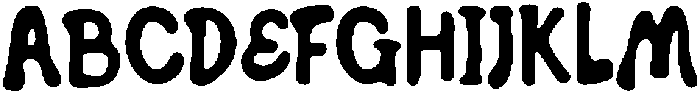 CSWarpedDrawn-Regular otf (400) Font UPPERCASE