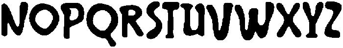 CSWarpedDrawn-Regular otf (400) Font UPPERCASE