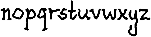 CSWavelleDrawn-Regular otf (400) Font LOWERCASE