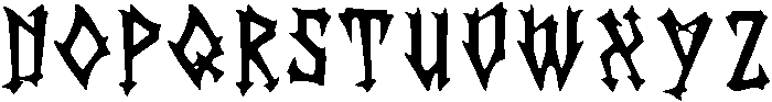 CSWendigoDrawn-Regular otf (400) Font UPPERCASE
