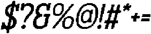 CSWichitaPixel-Regular otf (400) Font OTHER CHARS