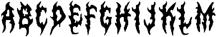 CSWildfireDrawn-Regular otf (400) Font UPPERCASE