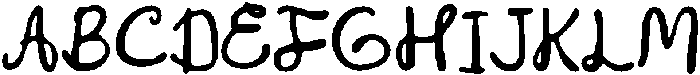 CSWillardDrawn-Regular otf (400) Font UPPERCASE