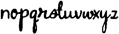 CSWillardDrawn-Regular otf (400) Font LOWERCASE