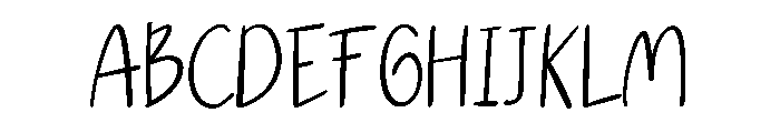 CS Agenda Regular Demo Font UPPERCASE