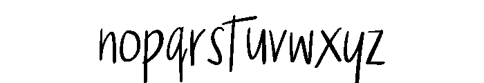 CS Agenda Regular Demo Font LOWERCASE