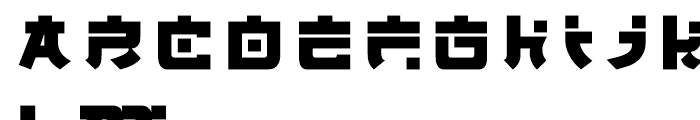 CS Takahashi Regular Font UPPERCASE