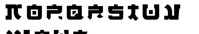 CS Takahashi Regular Font UPPERCASE