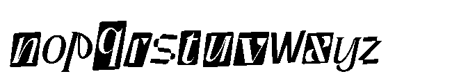 CS Goenka Italic Font LOWERCASE