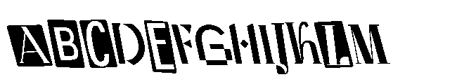CS Goenka Reverse Italic Font UPPERCASE