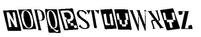 CS Goenka Reverse Italic Font UPPERCASE