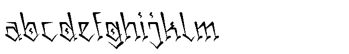 CS Rohan Reverse Italic FONT