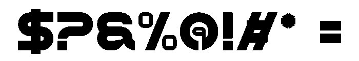 Ctooxid Font OTHER CHARS