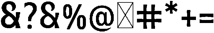 CT American Spirit Regular otf (400) Font OTHER CHARS