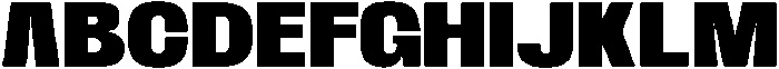 CT Blocsent Expanded otf (400) Font UPPERCASE
