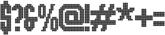 CT Headston Pixel Bold Extra Condensed otf (700) Font OTHER CHARS