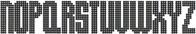 CT Headston Pixel Bold Extra Condensed otf (700) Font UPPERCASE
