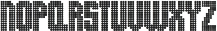 CT Headston Pixel Bold Extra Condensed otf (700) Font LOWERCASE