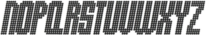 CT Headston Pixel Oblique otf (400) Font UPPERCASE