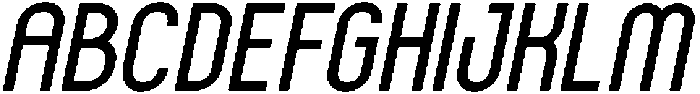 CT Kallique Condensed Italic otf (400) Font UPPERCASE