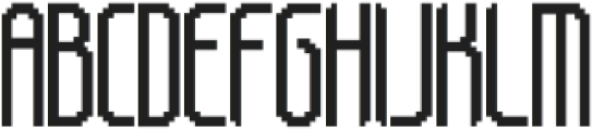 CT Thuman Pixel Regular otf (400) Font UPPERCASE