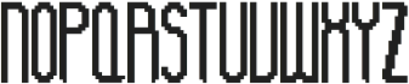 CT Thuman Pixel Regular otf (400) Font UPPERCASE