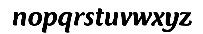 CTMercuriusStd-MediumItalic Font LOWERCASE