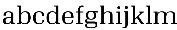 Algebra Regular Reduced Font LOWERCASE